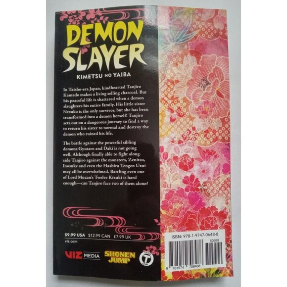 Demon Slayer Vol. 11 Manga Koyoharu Gotouge 2019 VG+ - Picture 2 of 2